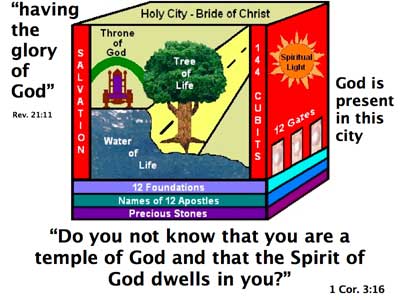the church is the temple of god